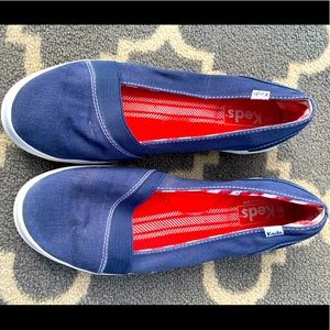 Blue Slip-on Keds